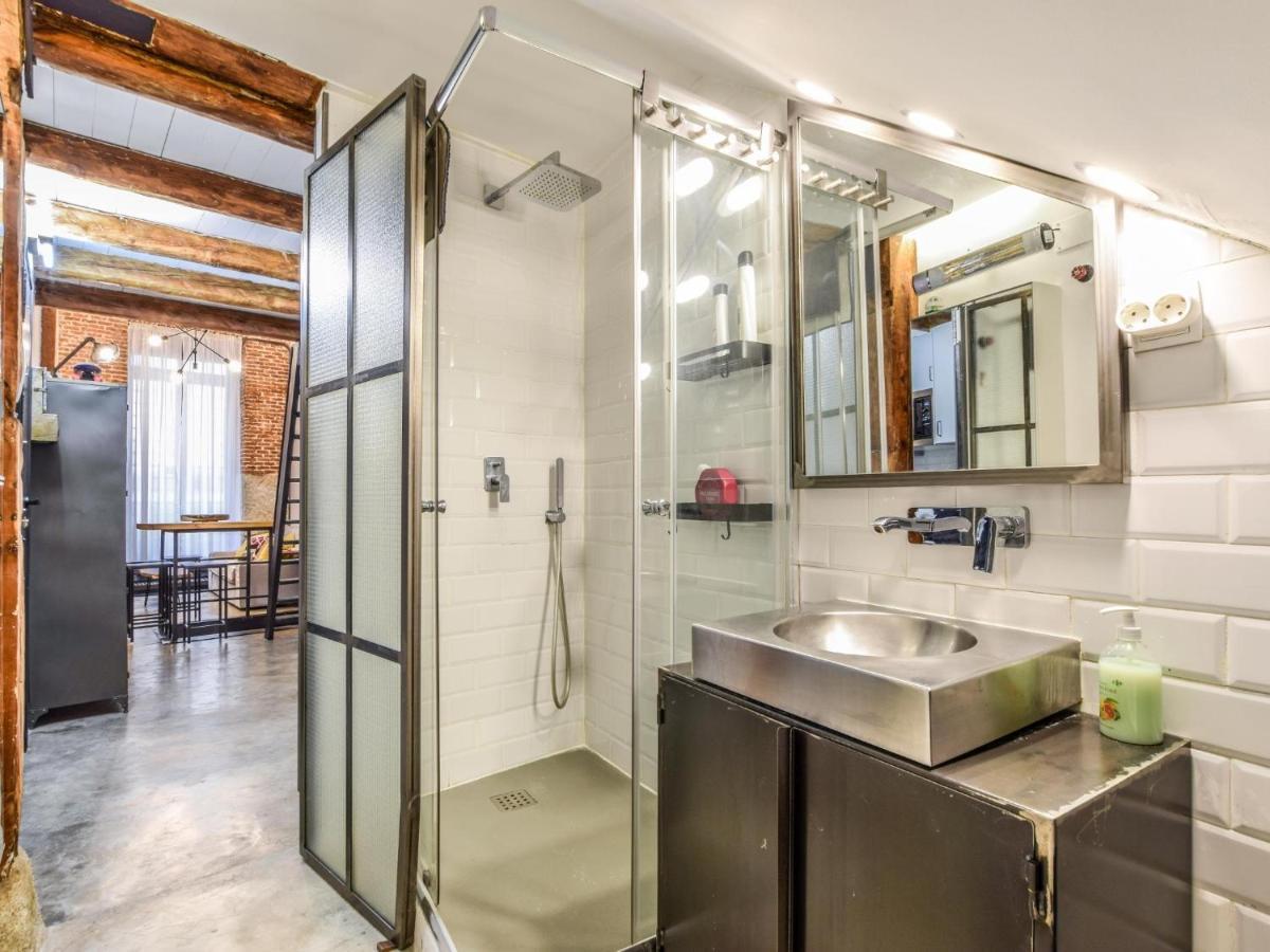 Ferienwohnung Apartamento Industrial De Diseno Madrid Exterior foto