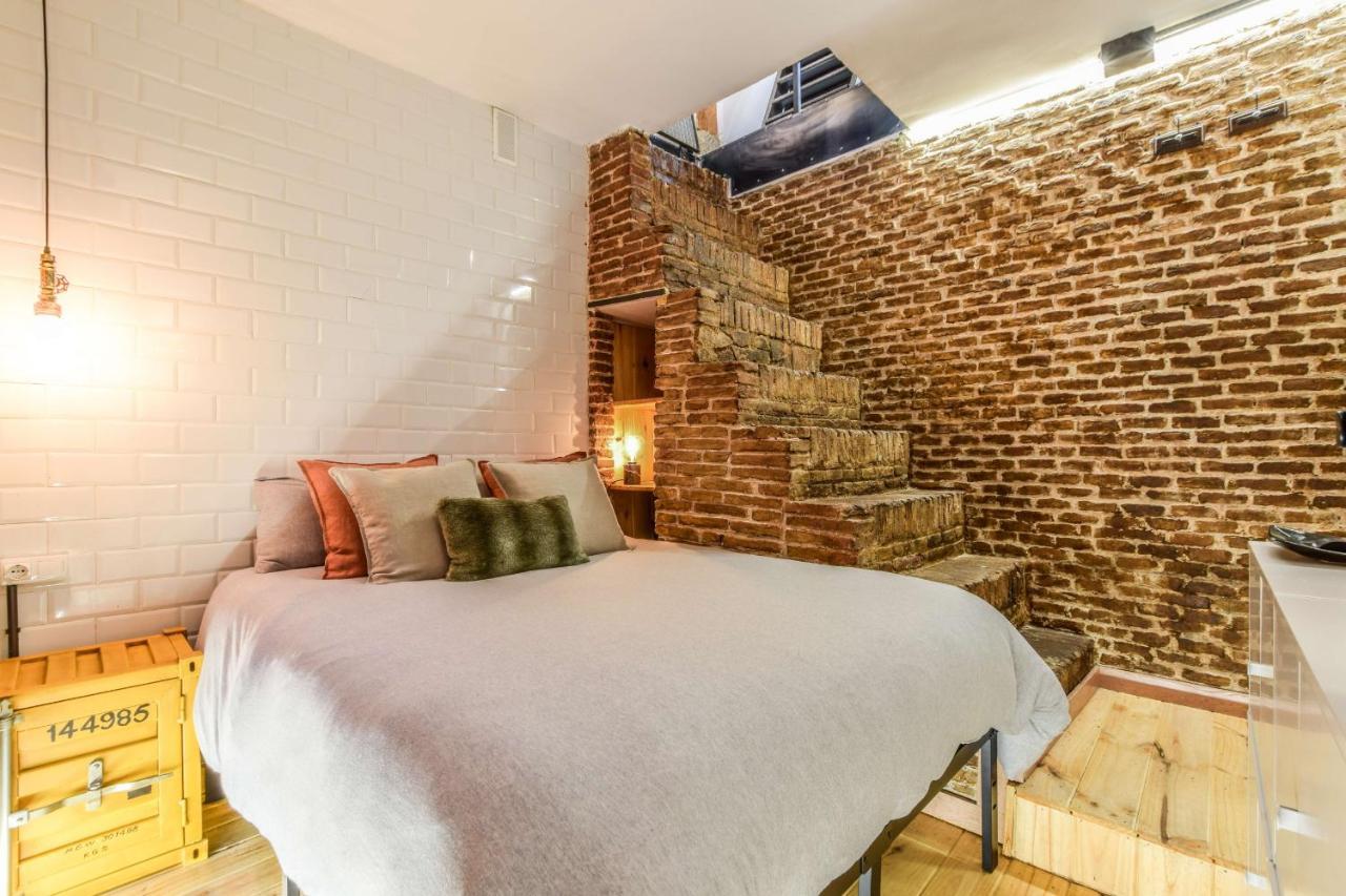 Ferienwohnung Apartamento Industrial De Diseno Madrid Exterior foto