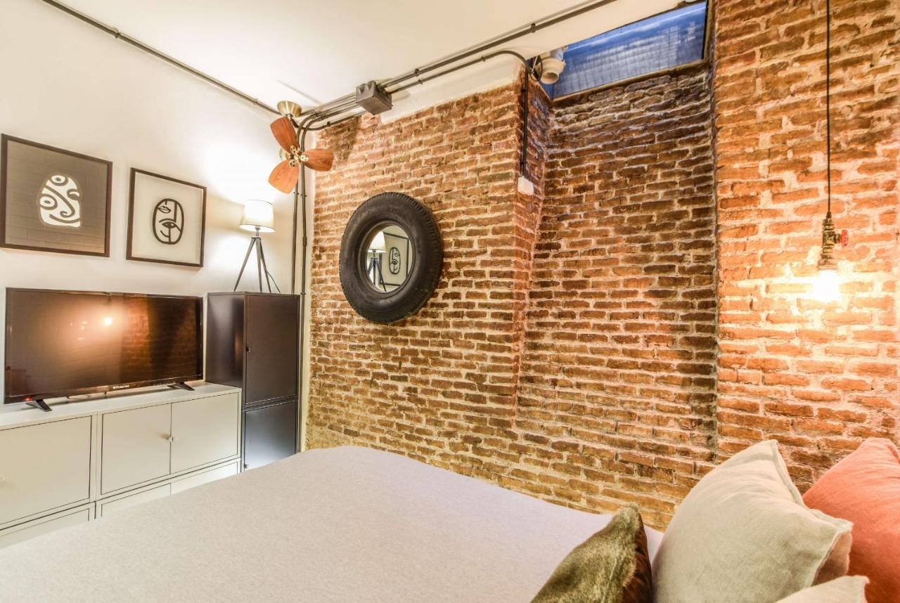 Ferienwohnung Apartamento Industrial De Diseno Madrid Exterior foto
